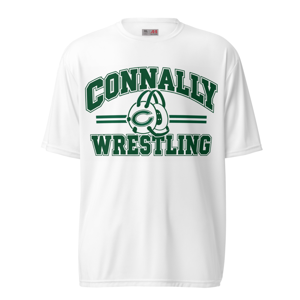 Connally Wrestling - Unisex Performance Crew Neck T-Shirt