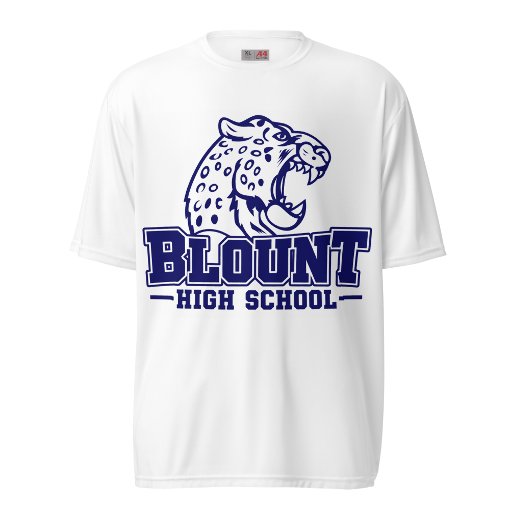 Blount High School - Unisex Performance Crew Neck T-Shirt