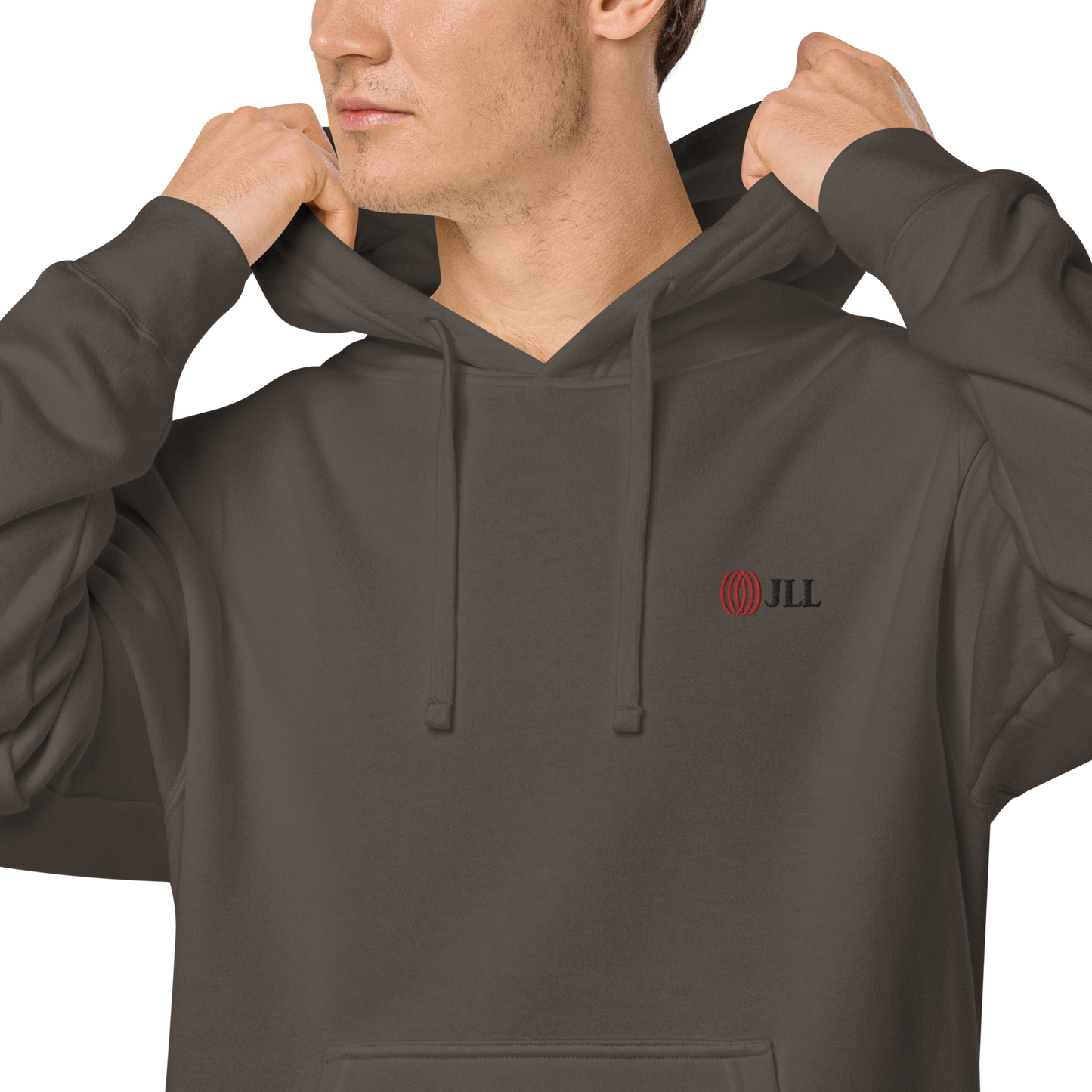 JLL Unisex pigment-dyed hoodie