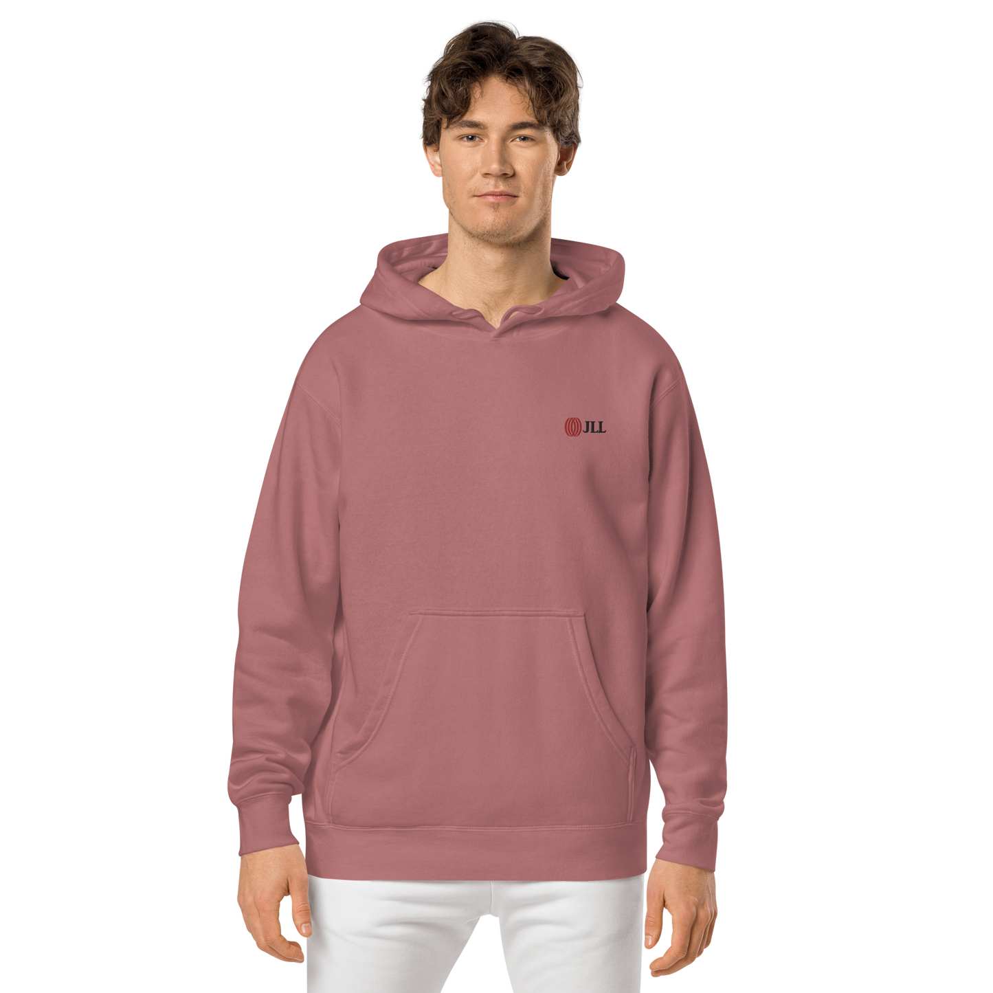 JLL Unisex pigment-dyed hoodie