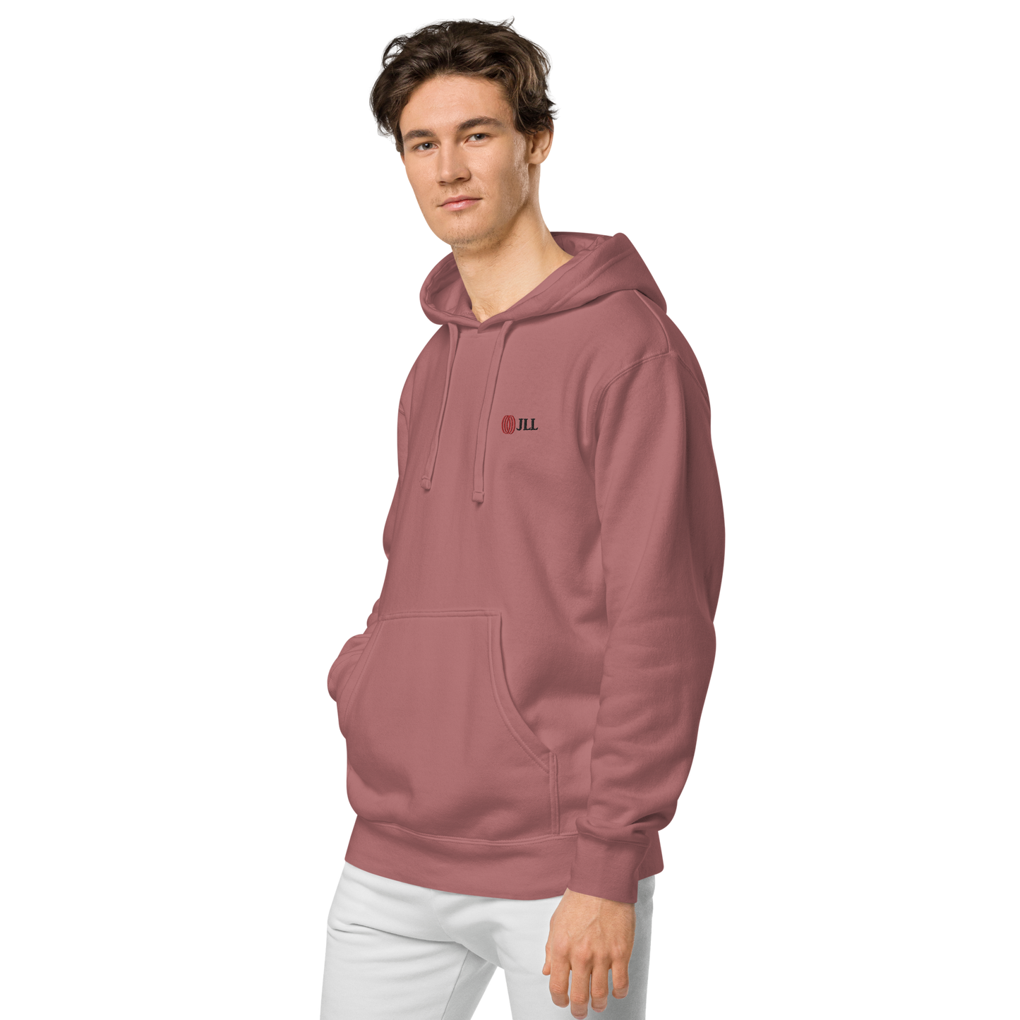 JLL Unisex pigment-dyed hoodie