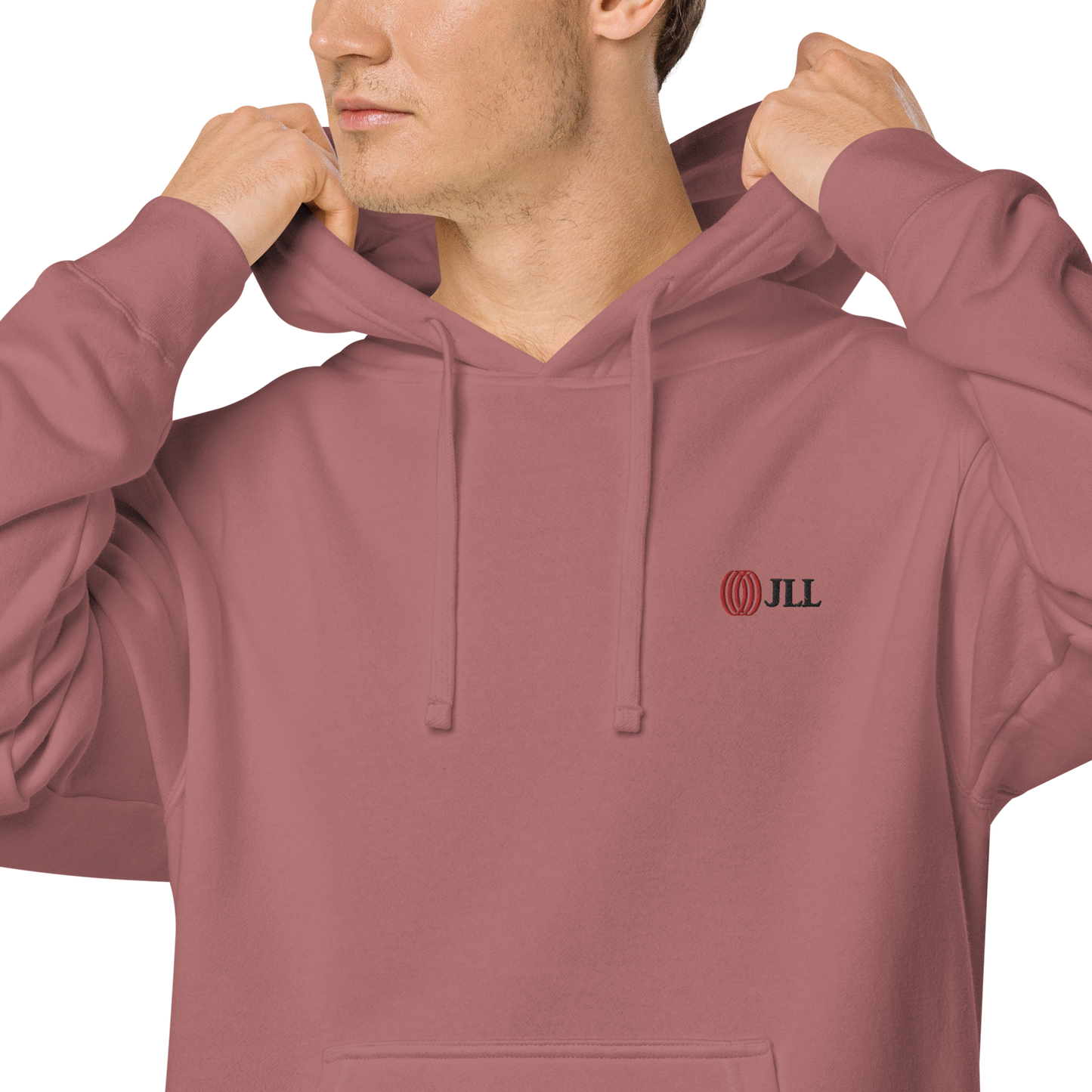 JLL Unisex pigment-dyed hoodie