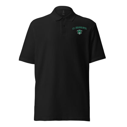 El Diamonte Unisex pique polo shirt