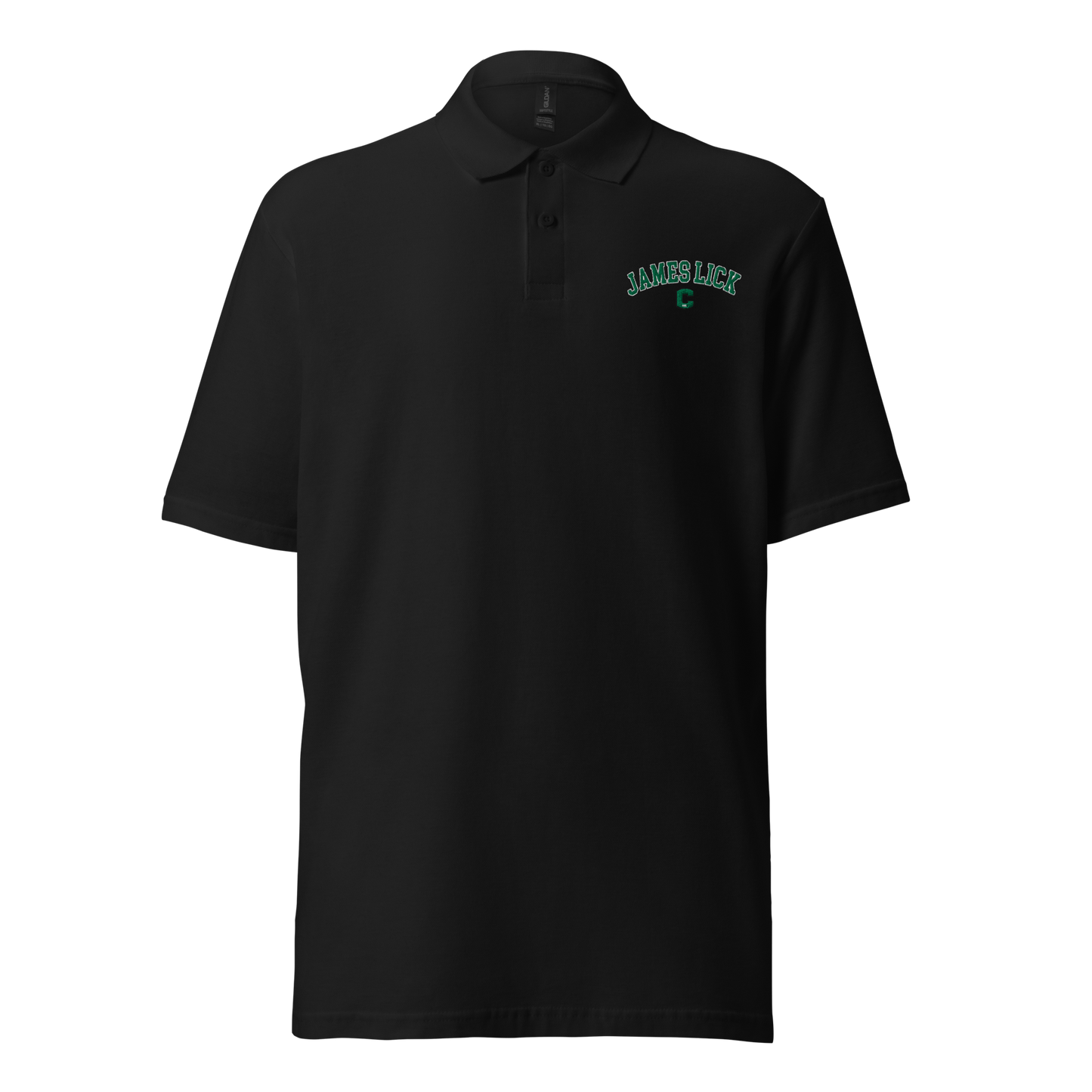 James Lick pique polo shirt