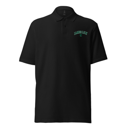 James Lick pique polo shirt
