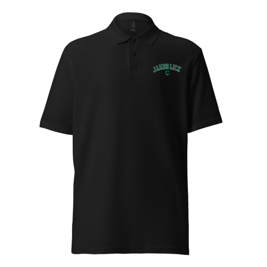 James Lick pique polo shirt