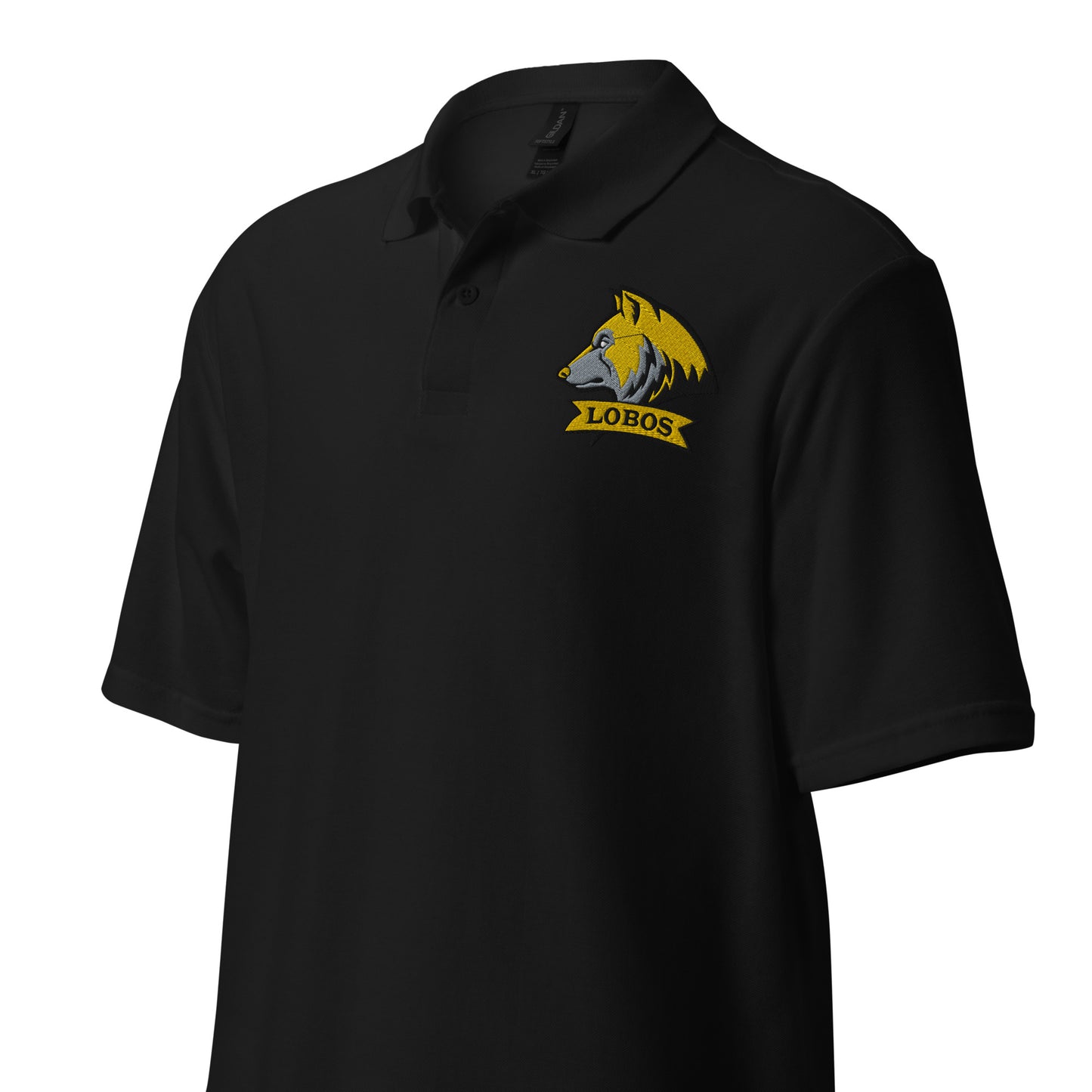 Lobos Unisex pique polo shirt