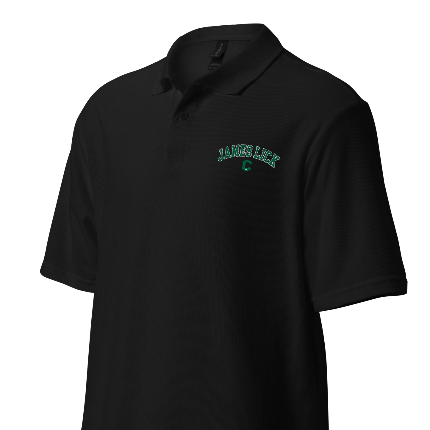 James Lick pique polo shirt