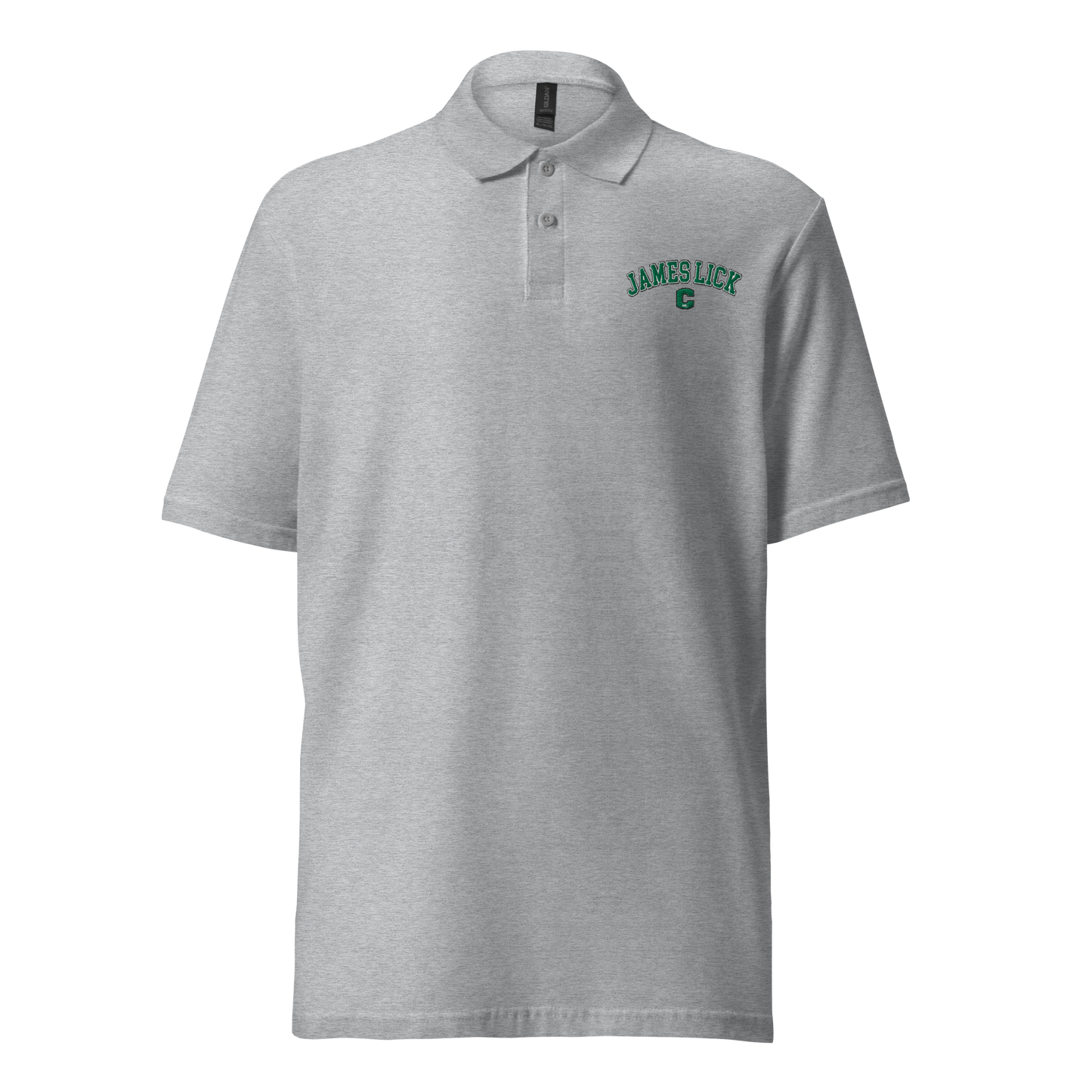 James Lick pique polo shirt