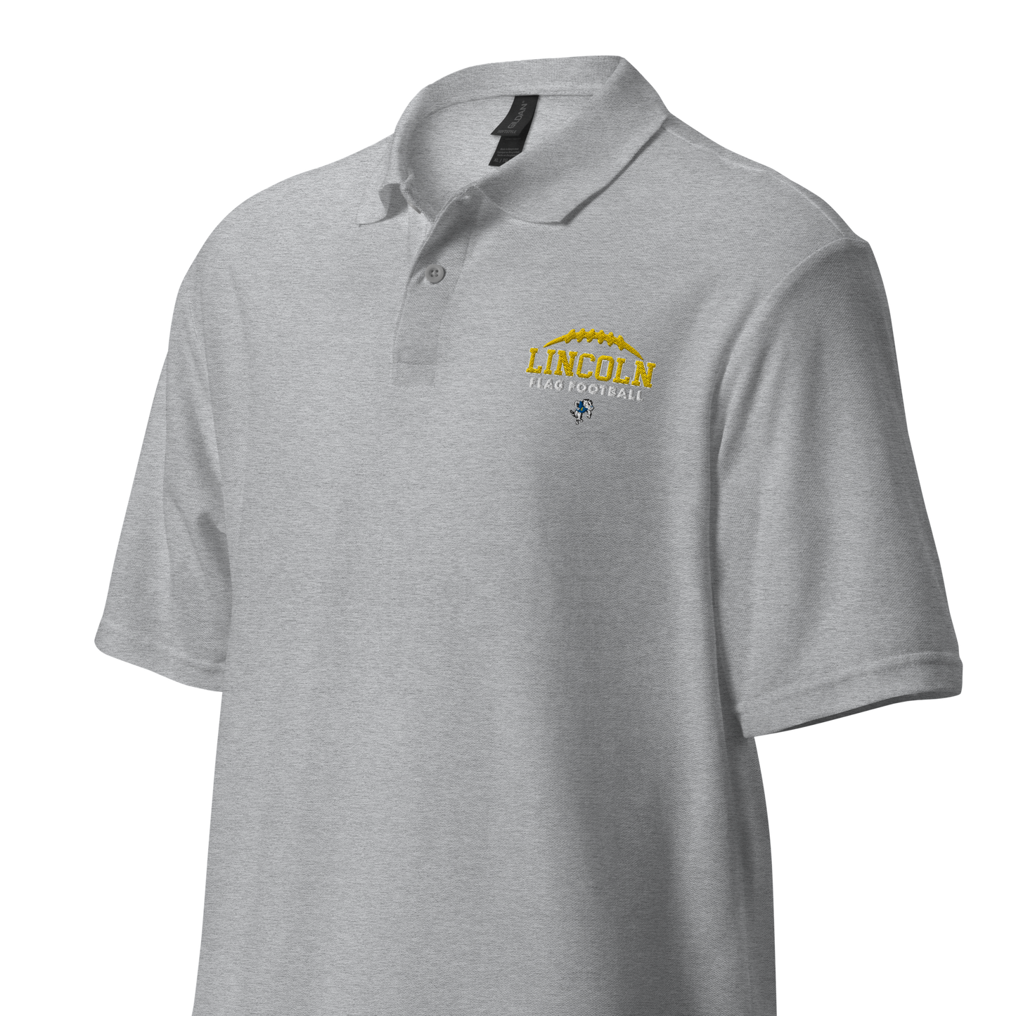 Lincoln Flag Football Unisex polo shirt