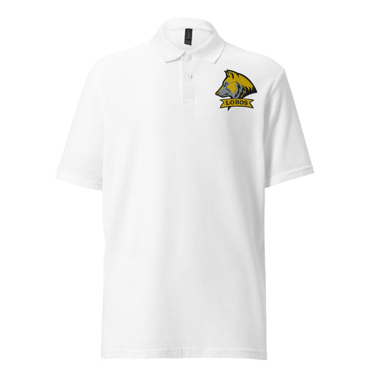 Lobos Unisex pique polo shirt