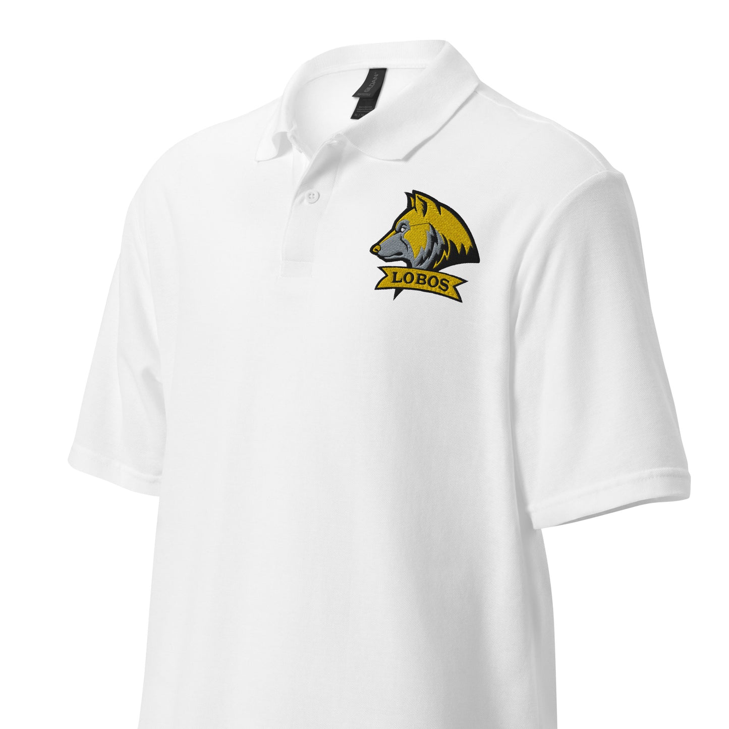 Lobos Unisex pique polo shirt