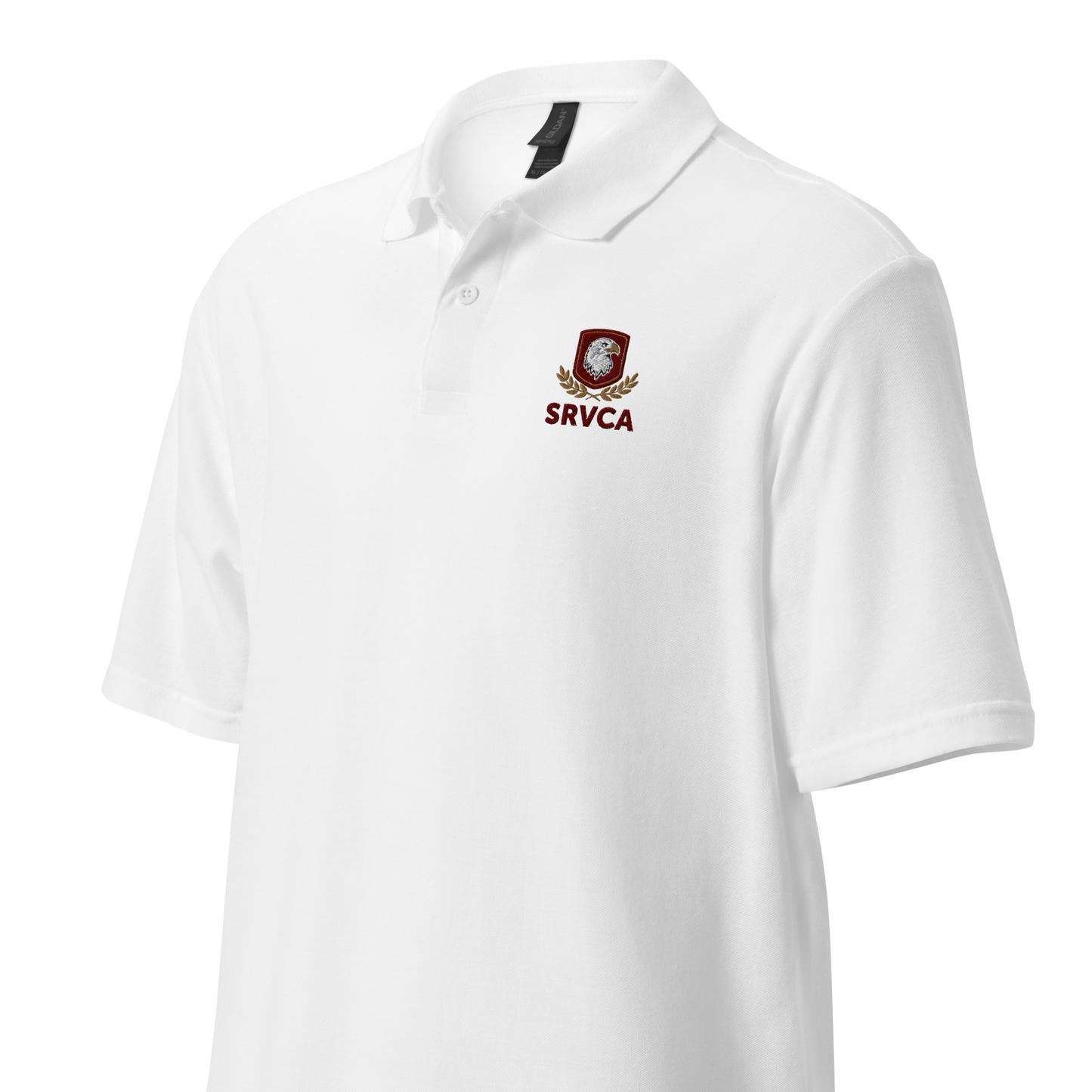 SRVCA Embroidered Adult polo shirt