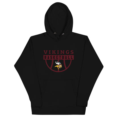 Viking Basketball Unisex Hoodie