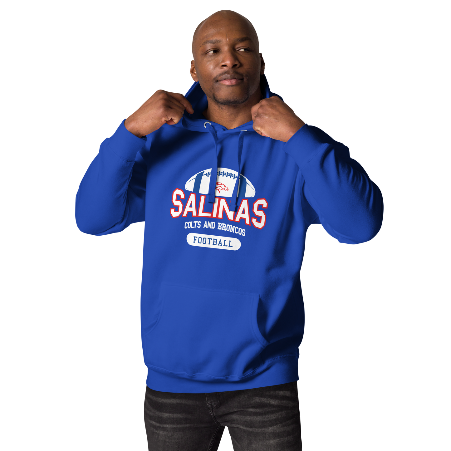 Salinas Colts and Broncos Football Unisex Hoodie