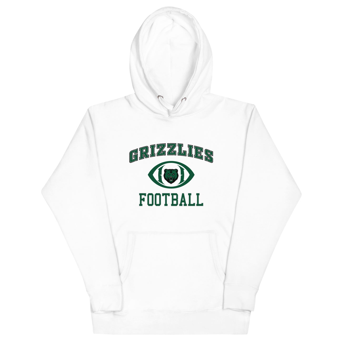 Grizzlies Football Unisex Hoodie