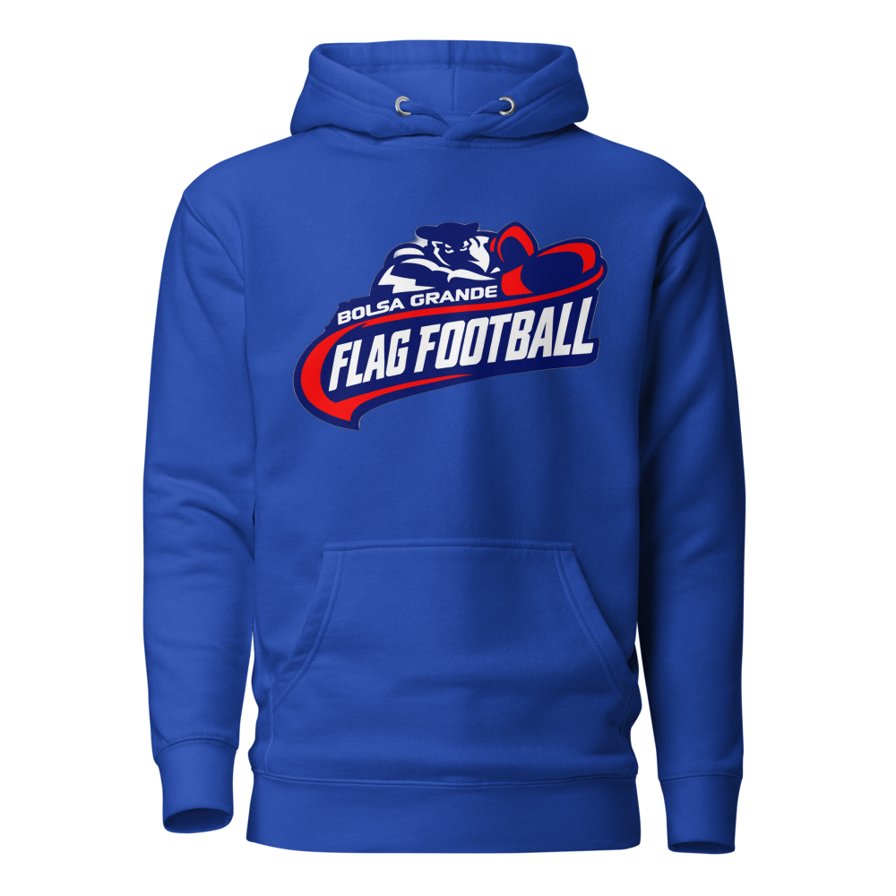 Bolsa Grande Flag Football Unisex Premium Hoodie