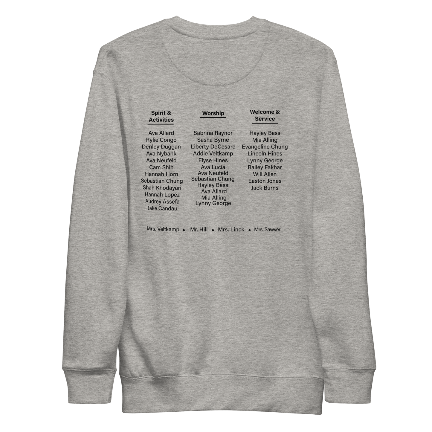 SRVCA Leadership Sweatshirt