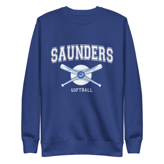 Saunders High School Softball Sweatshirt