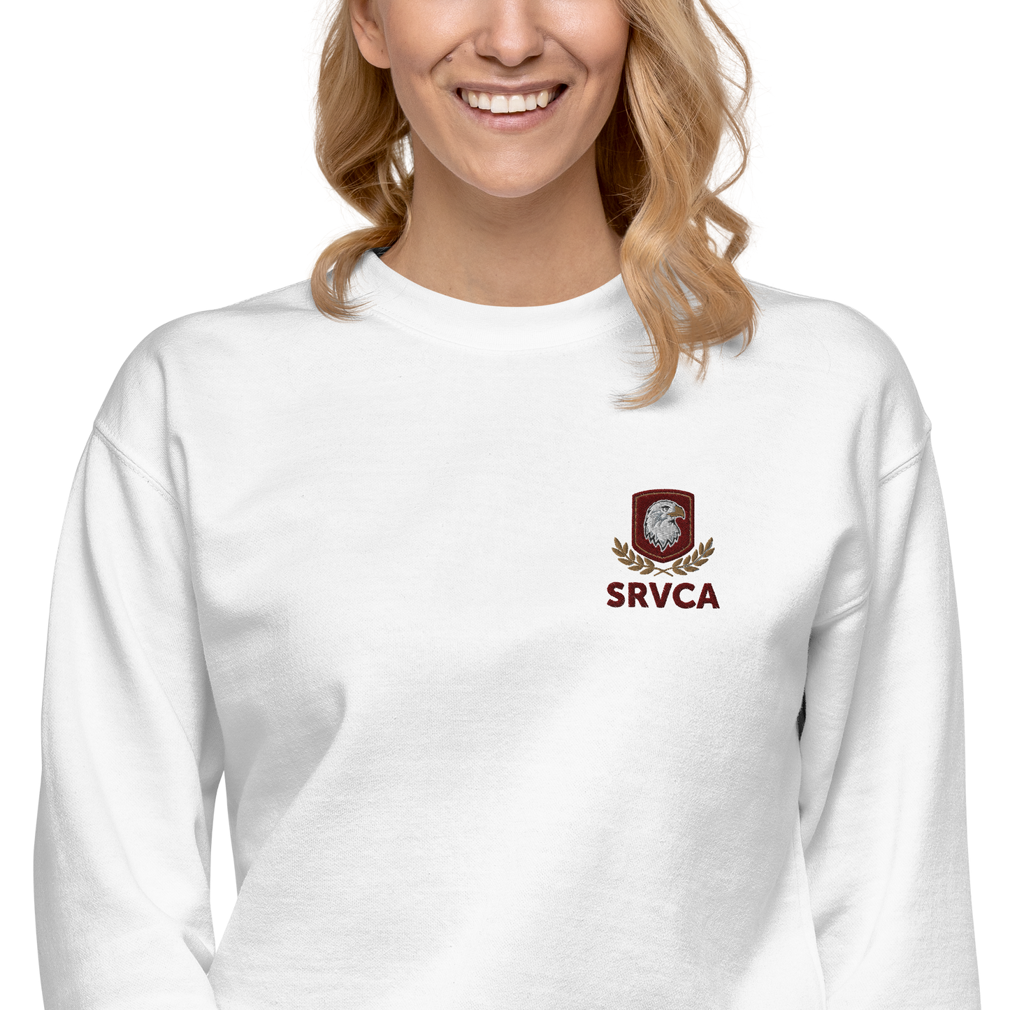 SRVCA Embroidered Unisex Premium Sweatshirt *Uniform Approved