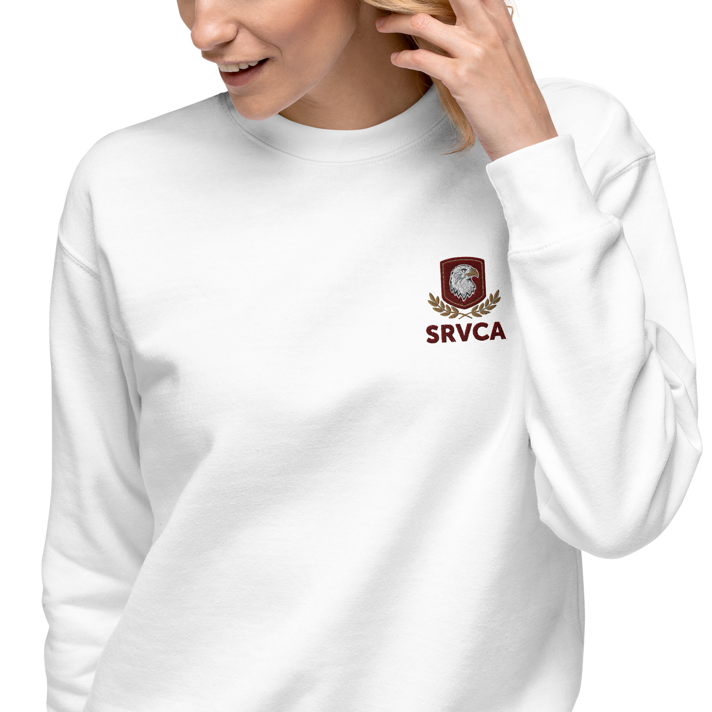 SRVCA Embroidered Unisex Premium Sweatshirt *Uniform Approved