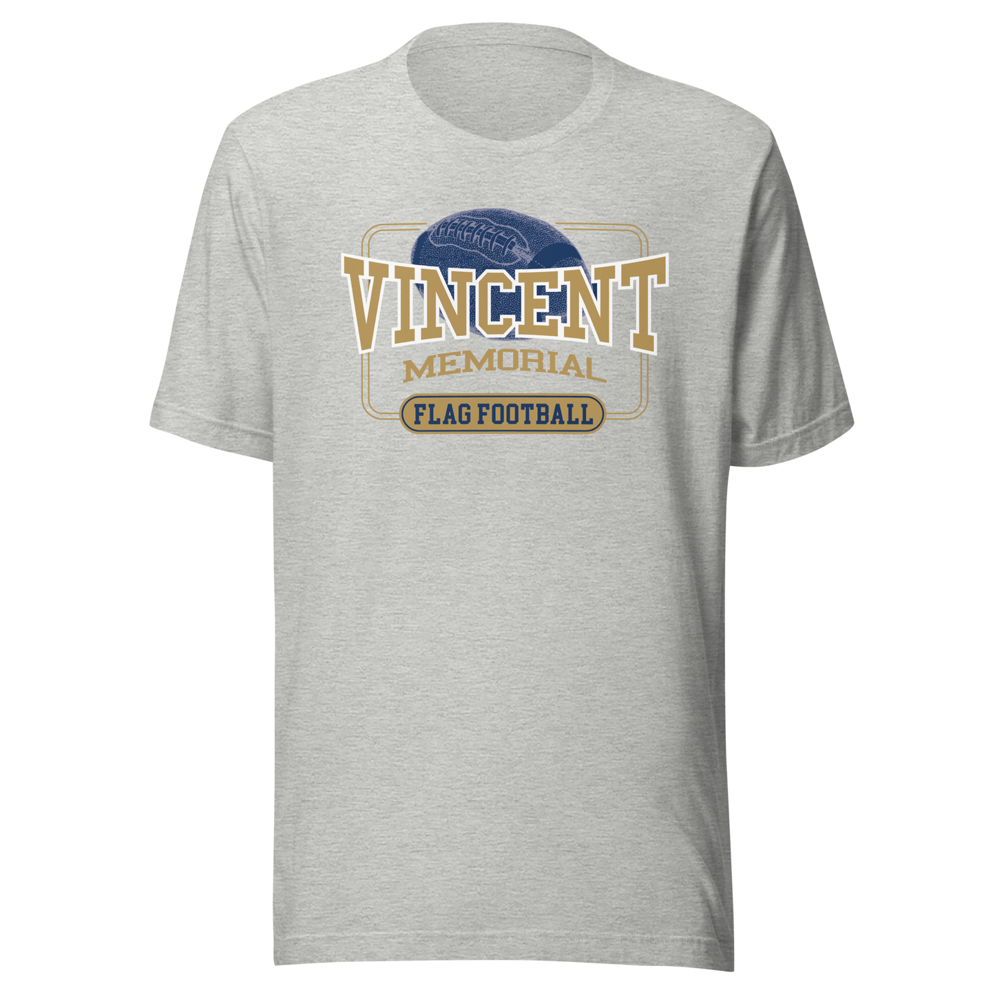 Vincent Memorial Flag Football t-shirt