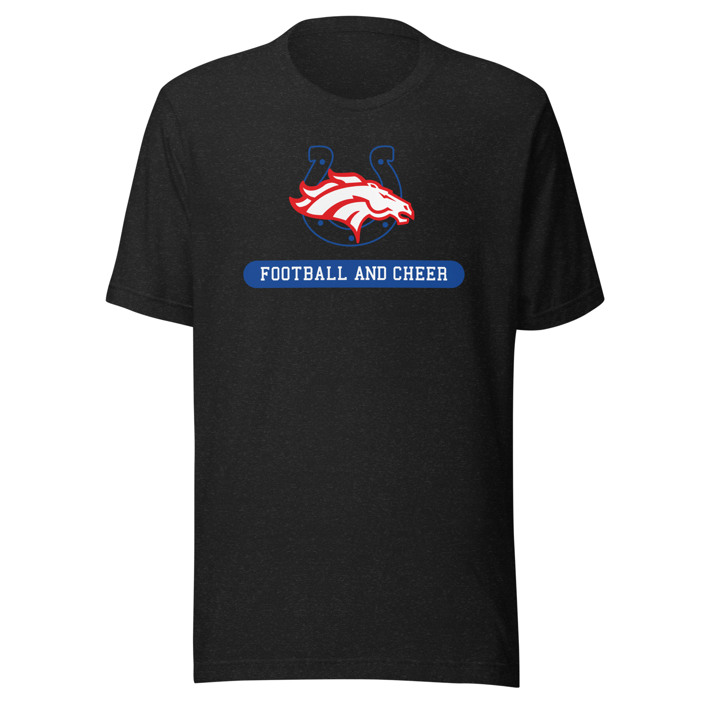 Colts & Broncos Cheer/Football Unisex t-shirt