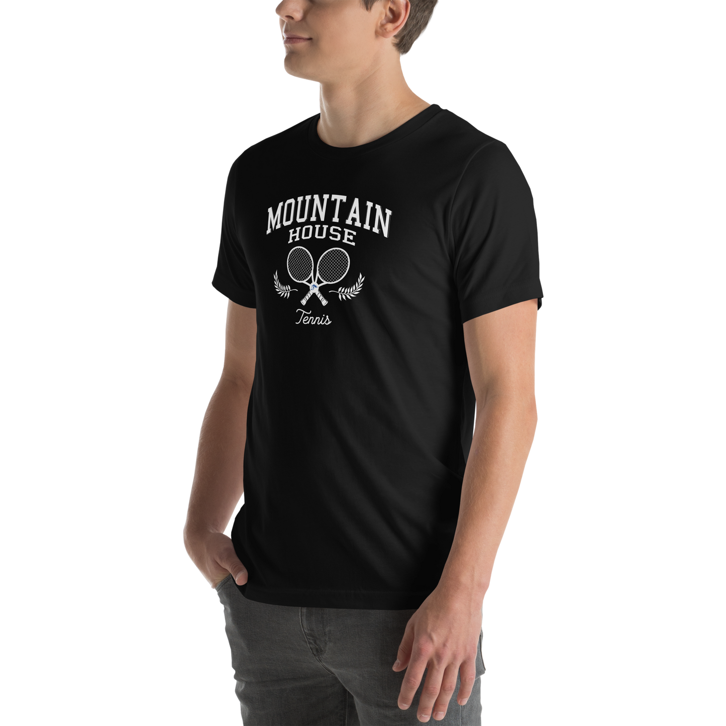 Mountain House High School Tennis Unisex t-shirt