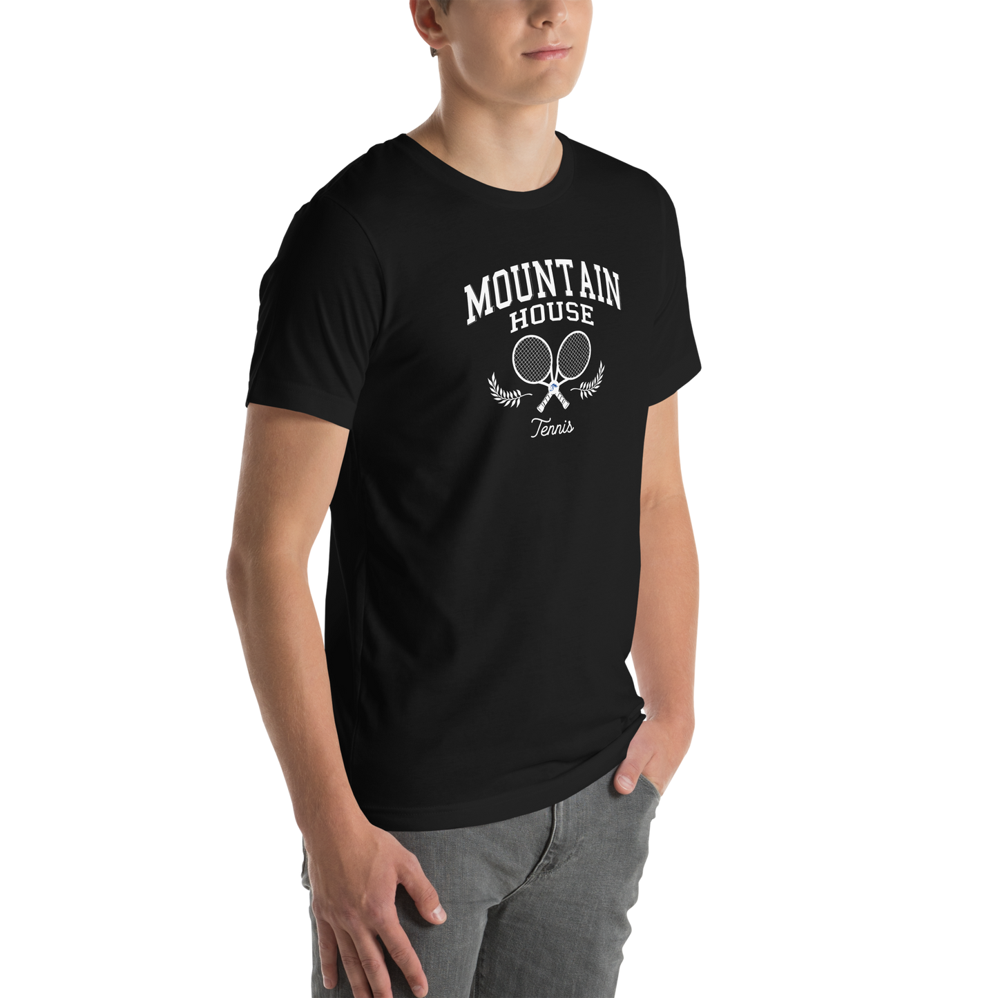 Mountain House High School Tennis Unisex t-shirt