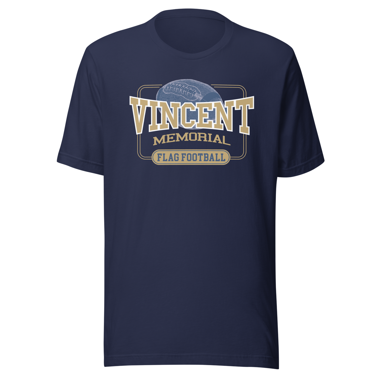 Vincent Memorial Flag Football t-shirt