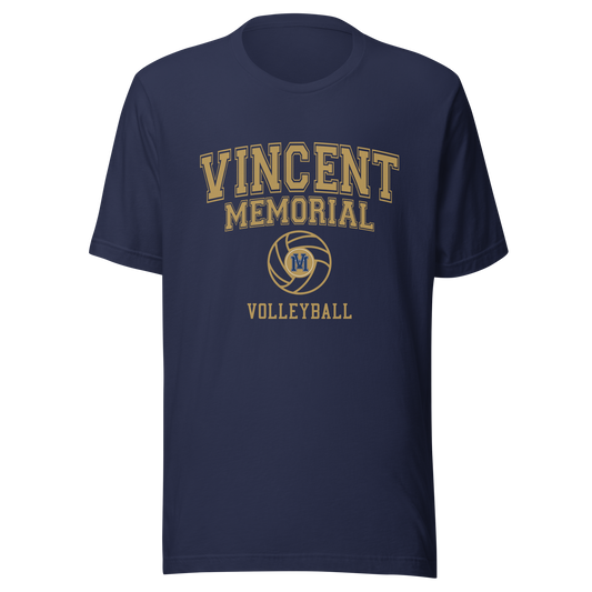 Vincent Memorial Volleyball t-shirt