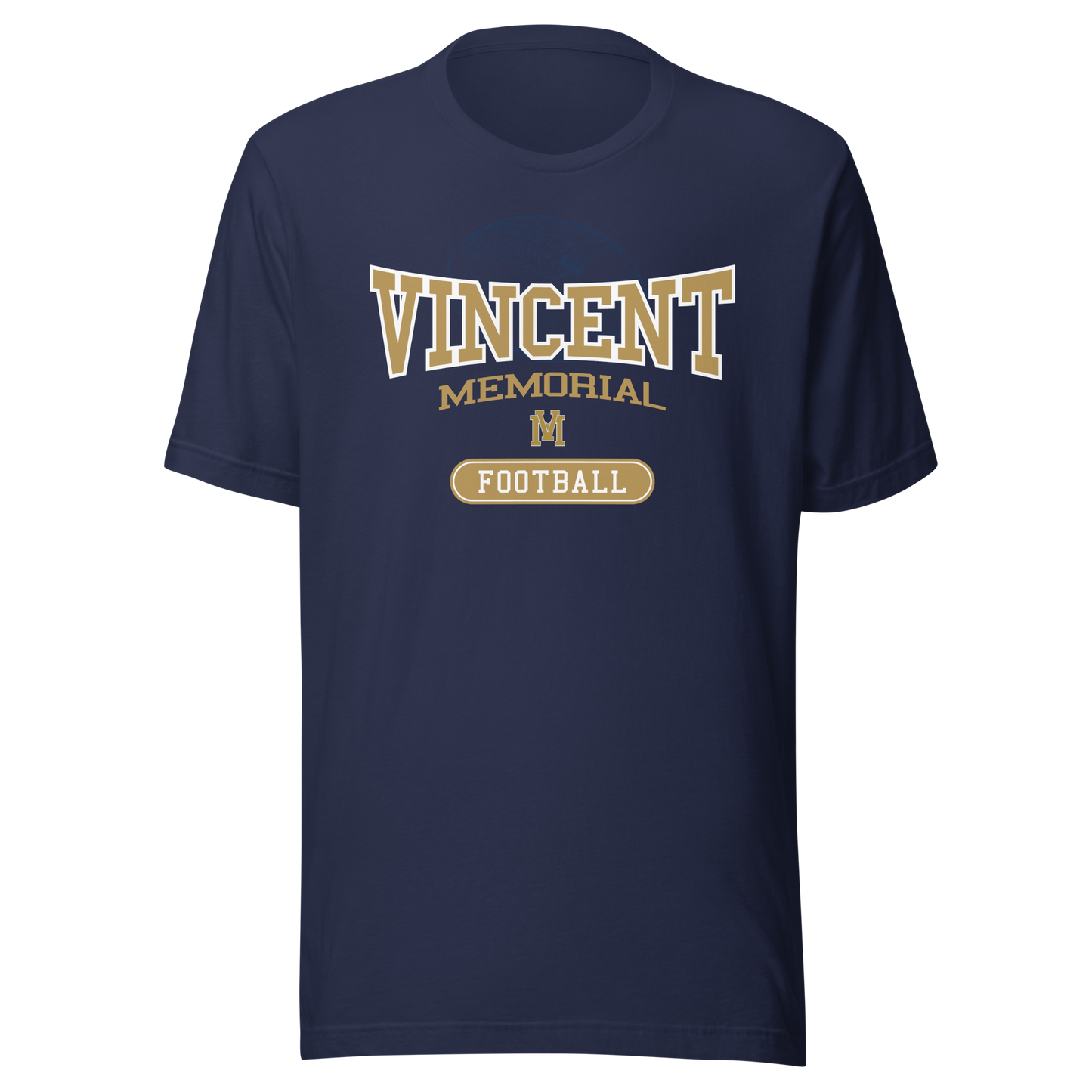 Vincent Memorial Football t-shirt