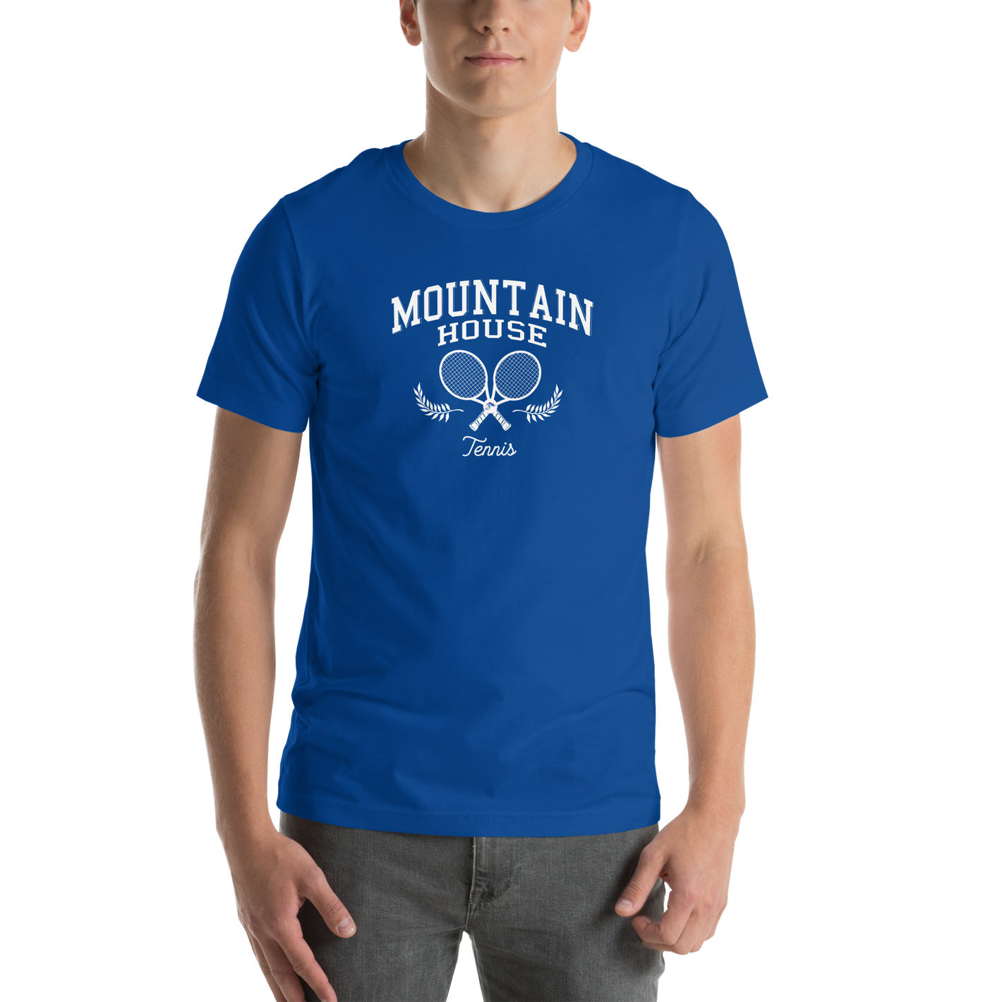 Mountain House High School Tennis Unisex t-shirt