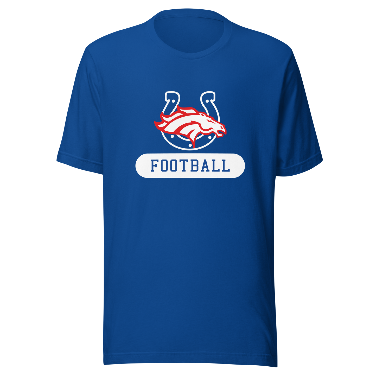 Colts & Broncos Football Unisex t-shirt