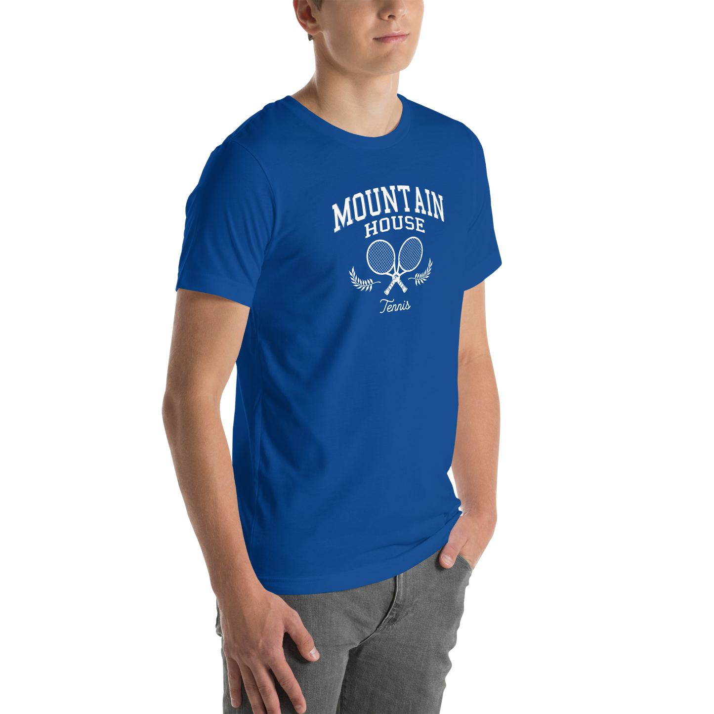 Mountain House High School Tennis Unisex t-shirt