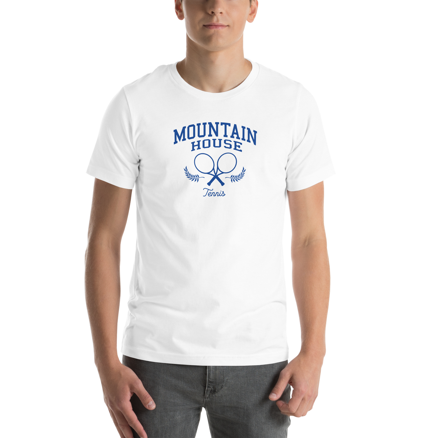 Mountain House High School Tennis Unisex t-shirt