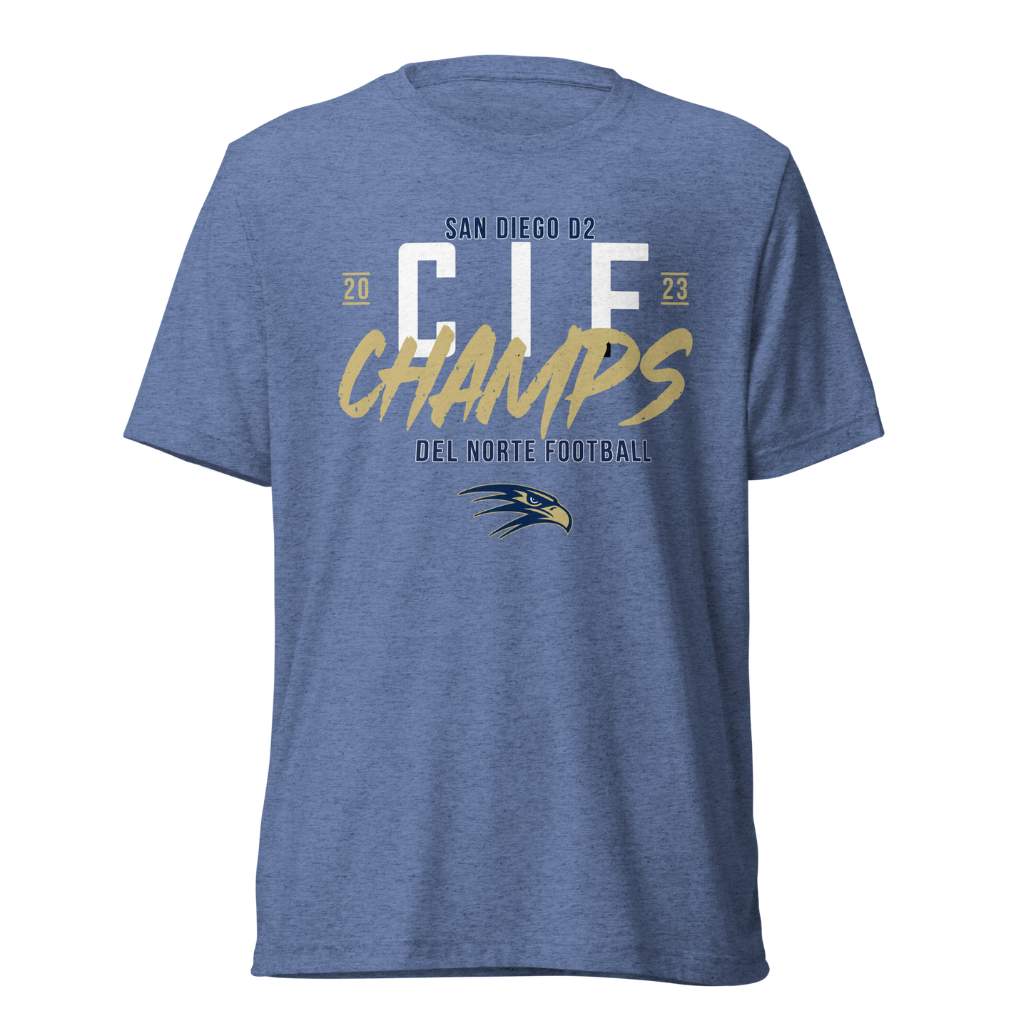 Del Norte Champs Navy Short sleeve t-shirt