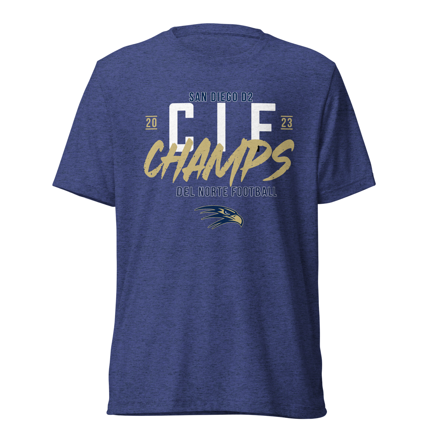 Del Norte Champs Navy Short sleeve t-shirt