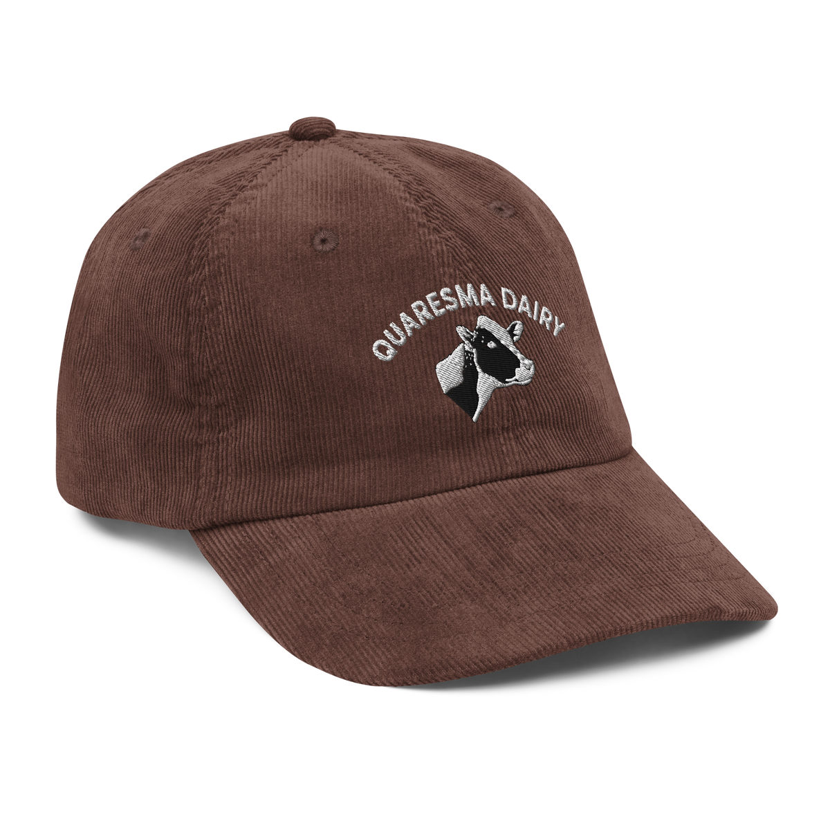 Quaresma Dairy- Vintage corduroy cap – Varsity Made