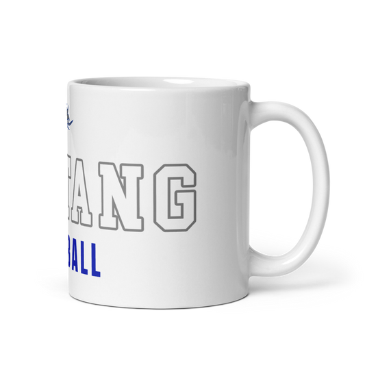 Mountain House Baseball White Glossy Mug