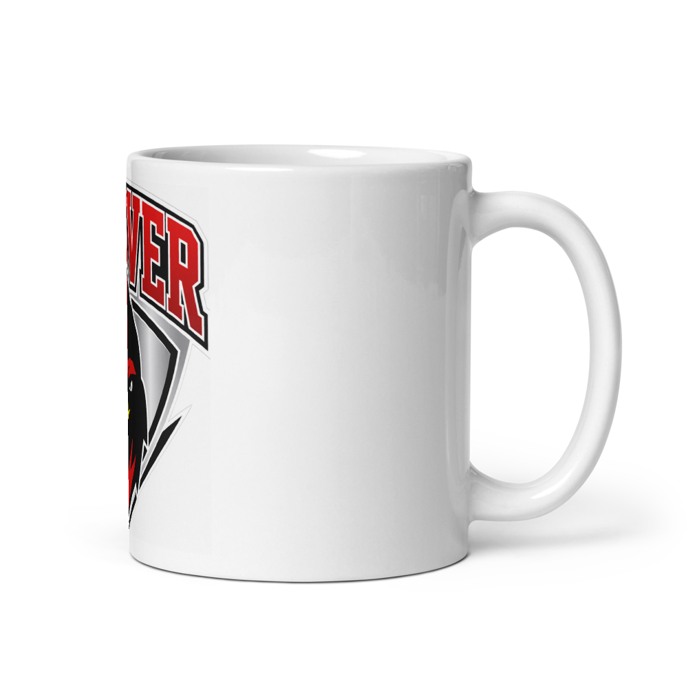 Hoover Fall Sports - White Glossy Mug