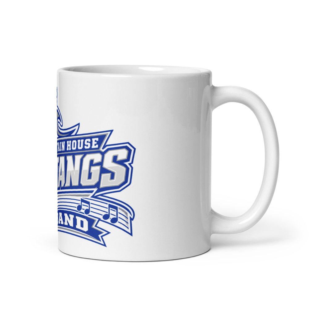 Mountain House Band - White Glossy Mug