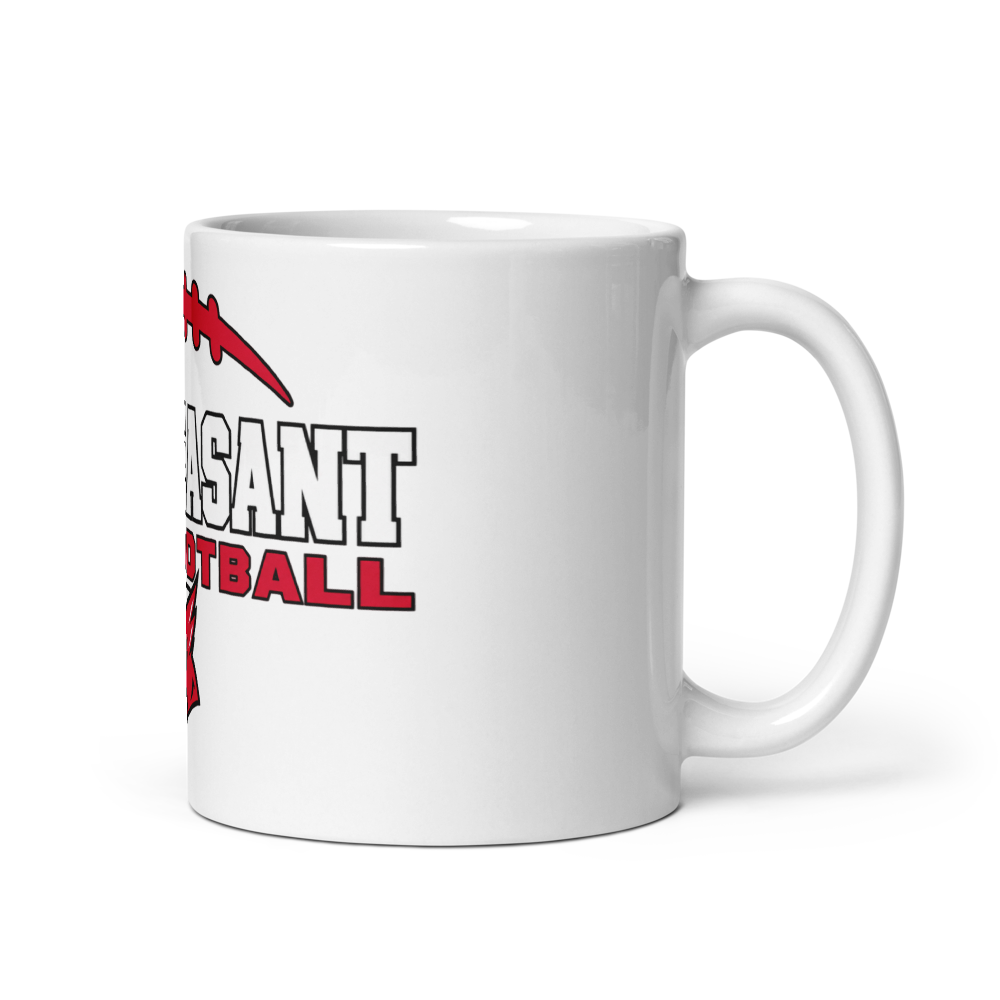 Mt. Pleasant Flag Football - White Glossy Mug