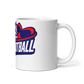 Bolsa Grande Flag Football White Glossy Mug