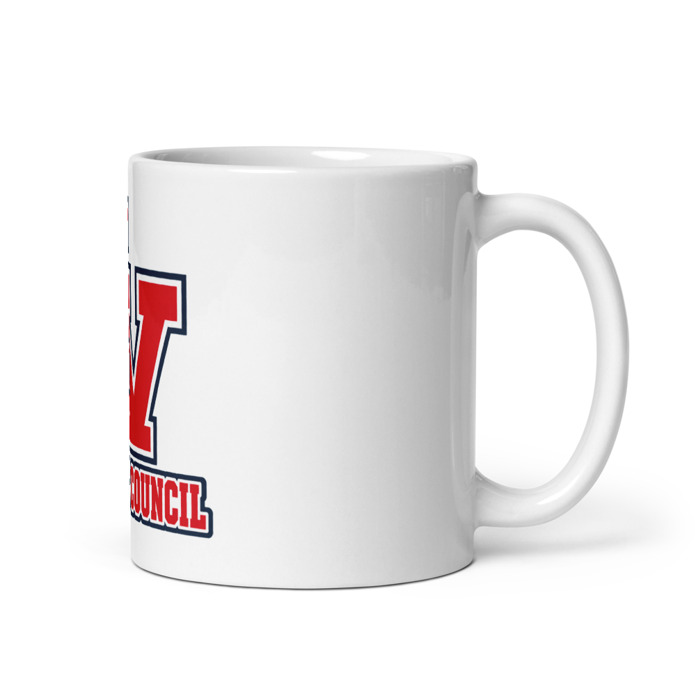 East View Student Council - White Glossy Mug