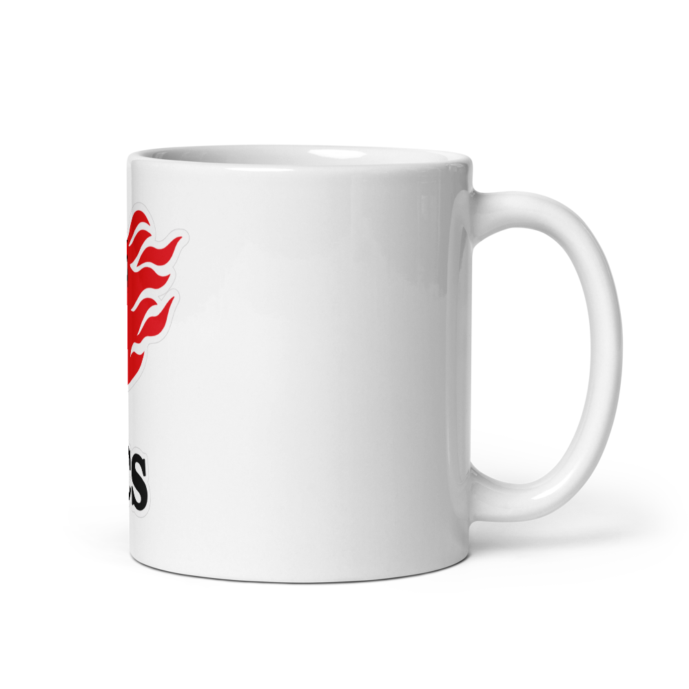 TCS - White Glossy Mug