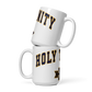 Holy Trinity Cross Country White glossy mug