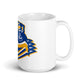 Jefferson Football White glossy mug