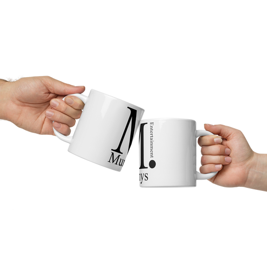 Murphys White glossy mug