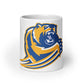 Jefferson Football White glossy mug